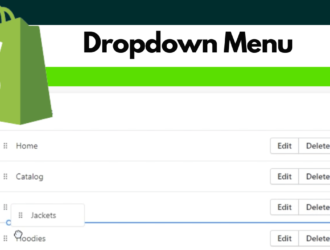 How to Create a Drop Down Menu in Shopify