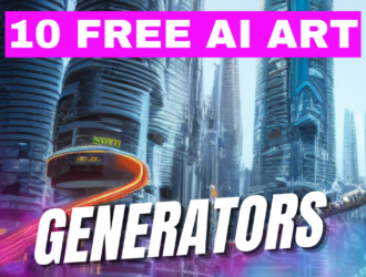 Top 10 Free AI ART Generators | FREE AI Art Text to Image