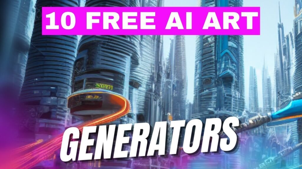 Top 10 Free AI ART Generators | FREE AI Text to Image